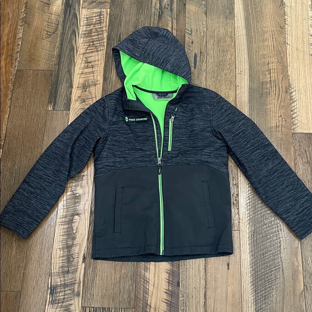 Free Country Softshell jacket coat boy 10-12